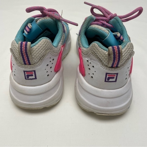 FILA Ray Tracer Little Kid Size 1 Tennis Athletic Shoes Sneakers - Picture 3 of 7